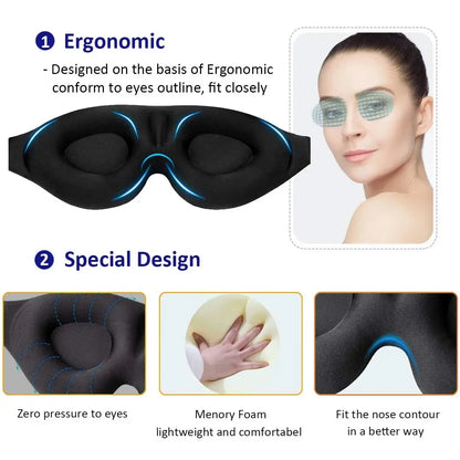 3D Contoured Sleep Mask™