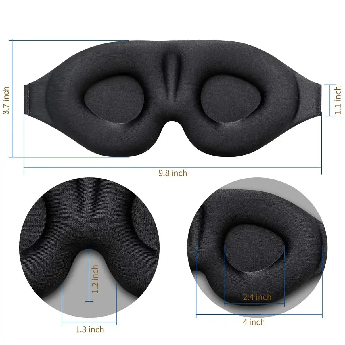 3D Contoured Sleep Mask™